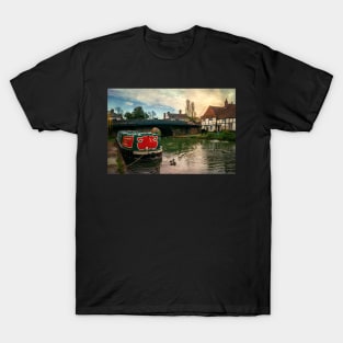 Hungerford Wharf and The Rose T-Shirt